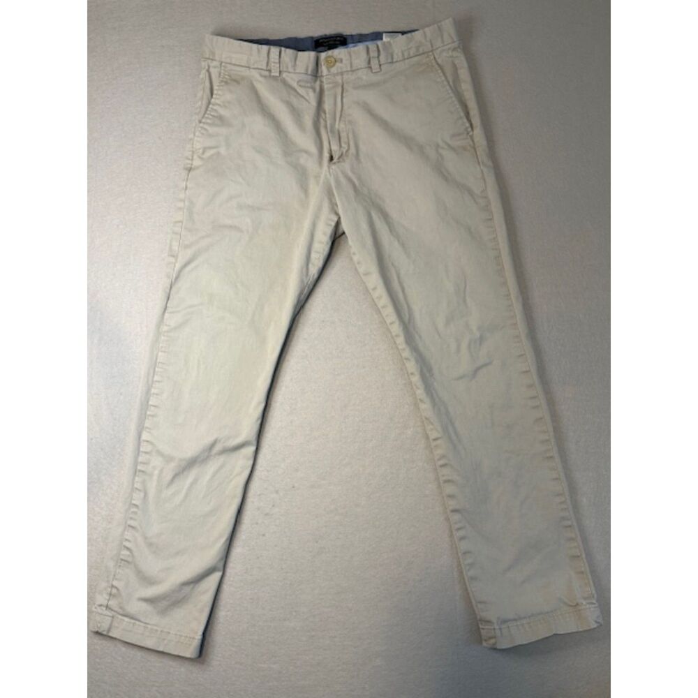 Banana Republic Factory Men's 35x32 Fulton Skinny Chino Pants Stretch